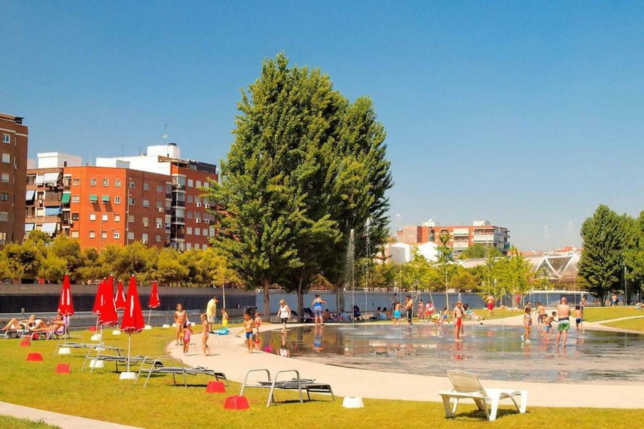 Ferienwohnung Apartamento En Legazpi Junto A Matadero Y Madrid Rio Exterior foto